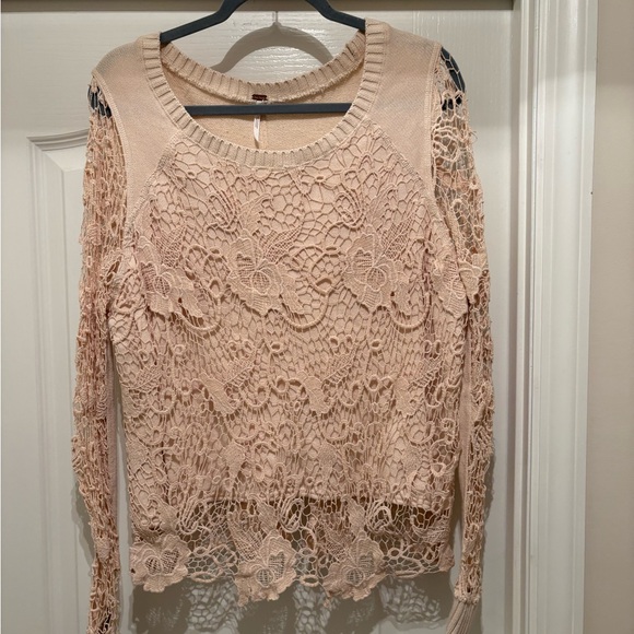 Free People Sweaters - Free people lace sweater